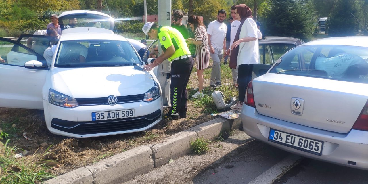 Trafik kazasında 7 kişi yaralandı