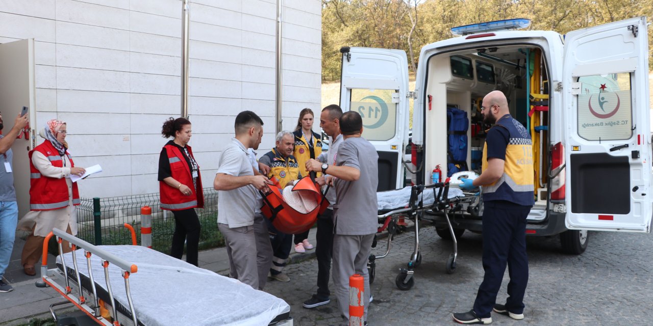 Afet ve Acil Durum Planı tatbikatı yapıldı