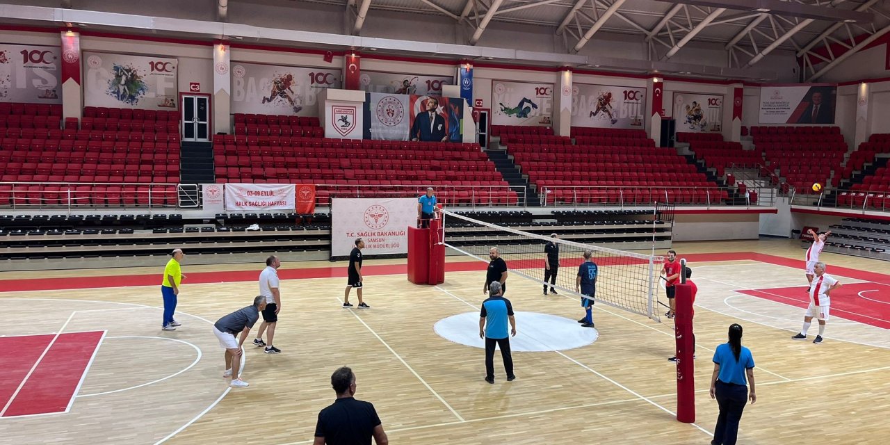 Voleybol Turnuvası Halk Sağlığı Haftası’nda Başladı