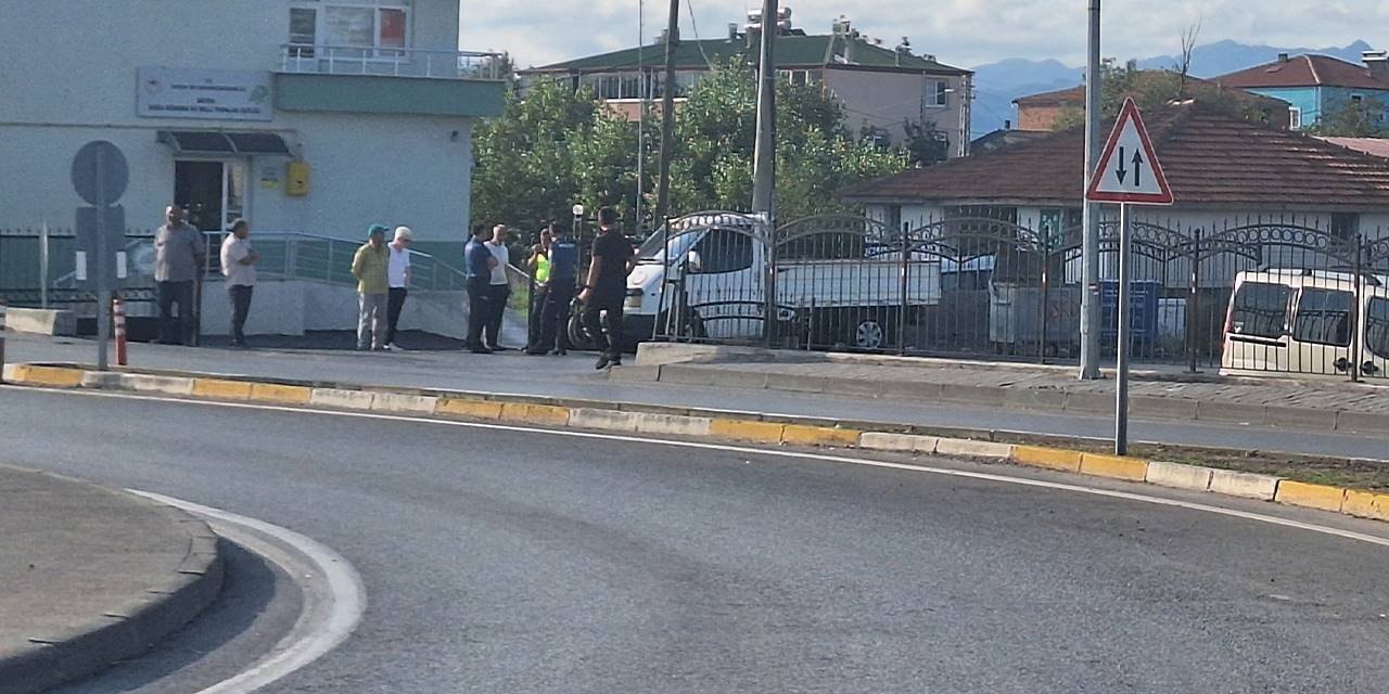 Trafik kazasında 1 kişi yaralandı