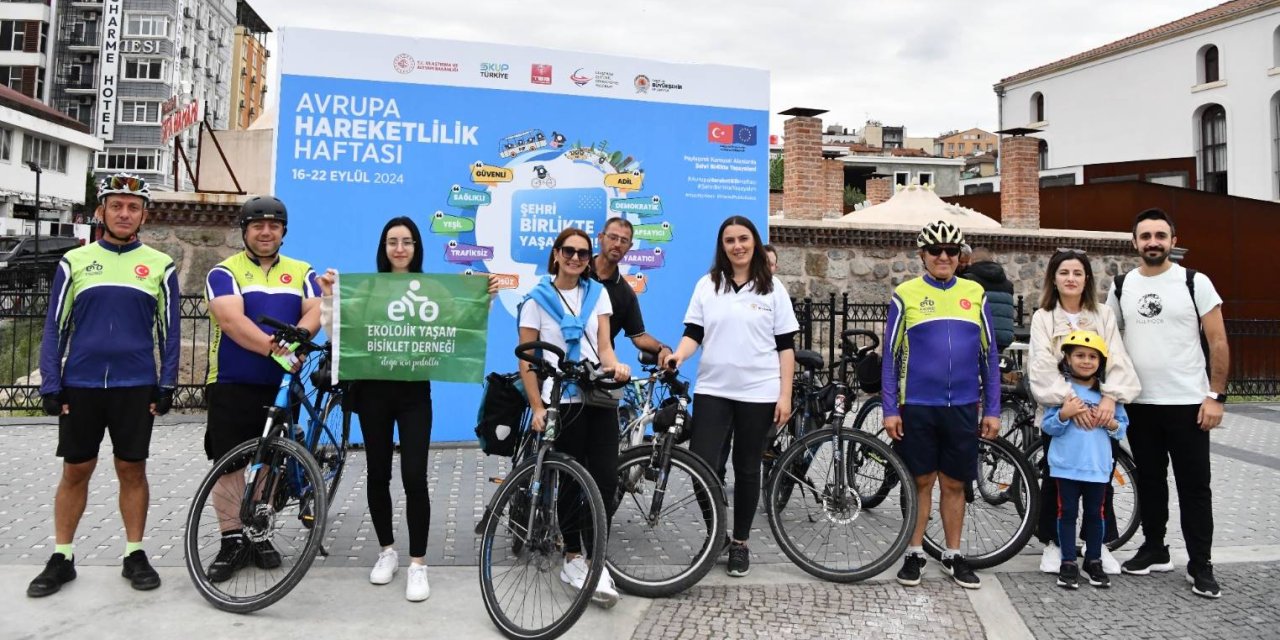 Samsun'da 'Arabasız Gün' etkinliği düzenlendi