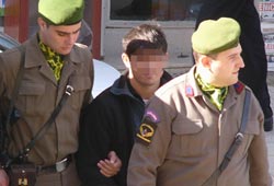 Sürücü gözaltında