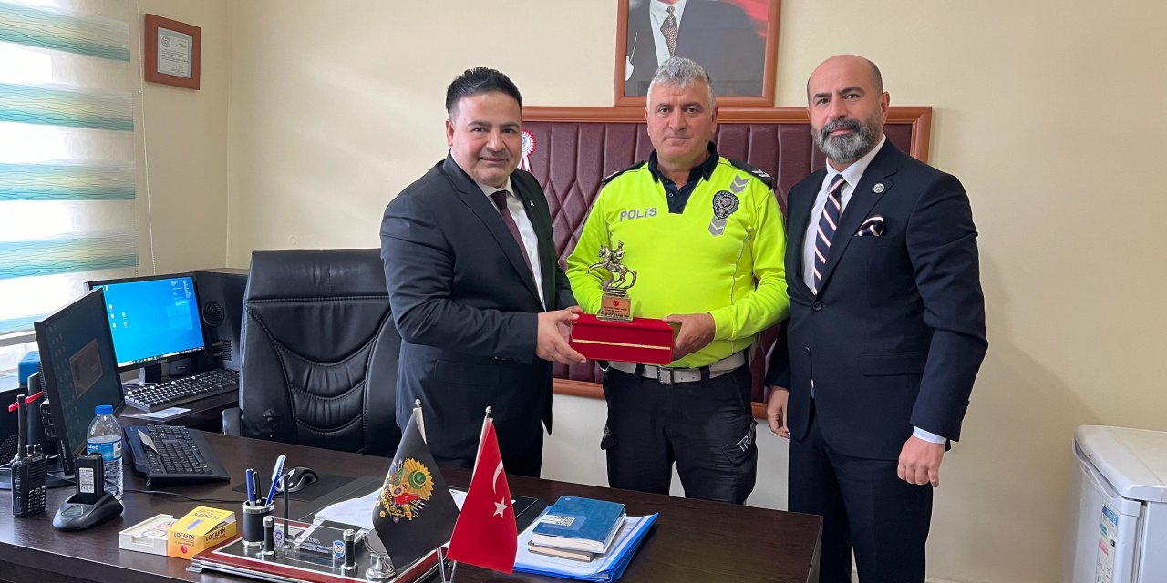 MHP Kavak İlçe Başkanı Karaosmanoğlu ziyaretlerde bulundu