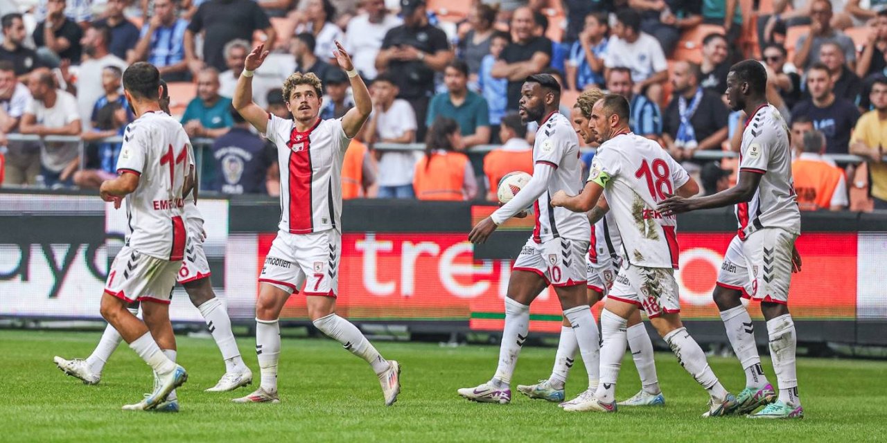 Samsunspor 3 puanı 3 golle aldı