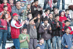 Öğrenciler destek verdi