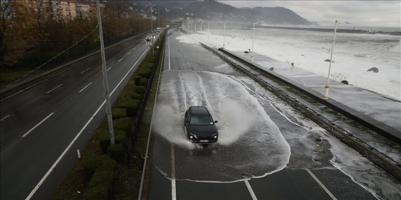 Karadeniz'in doğusu için fırtına uyarısı