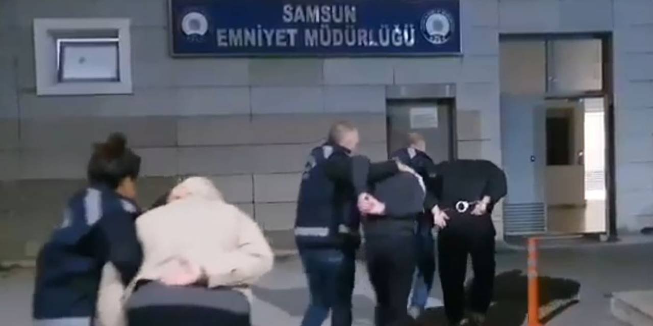 3 şüpheli Samsun'da yakalandı