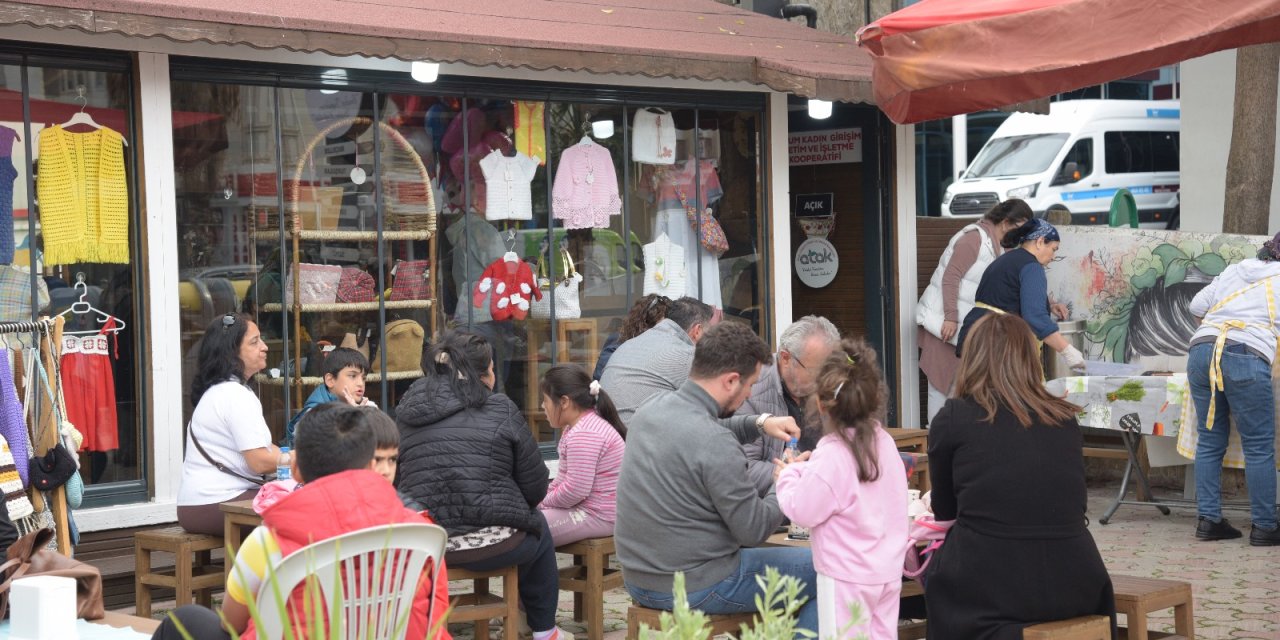 Atakum'da Gözleme Şenliği ilgi gördü