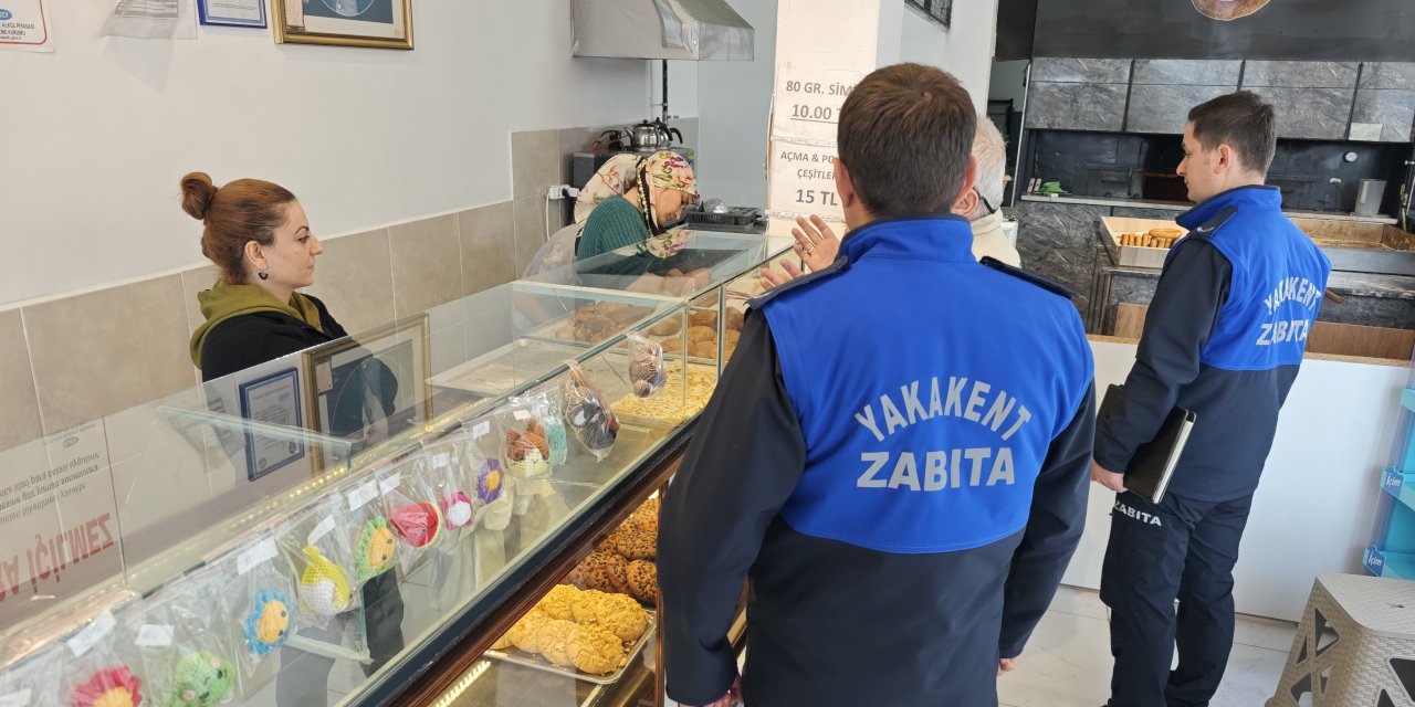 Zabıta ekipleri fırınları denetledi