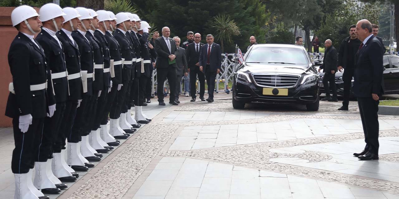 KKTC Cumhurbaşkanı Tatar, Samsun'da konuştu