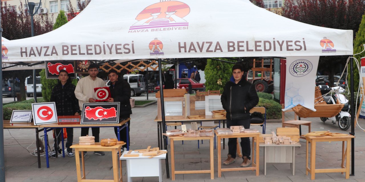 Havza MTAL'den tanıtım standı