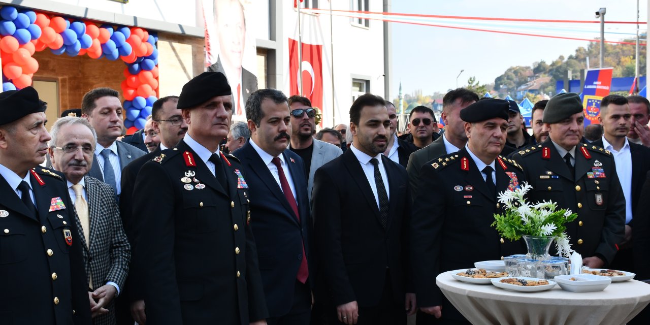 Samsun'da jandarma karakolunun açılışını yaptı