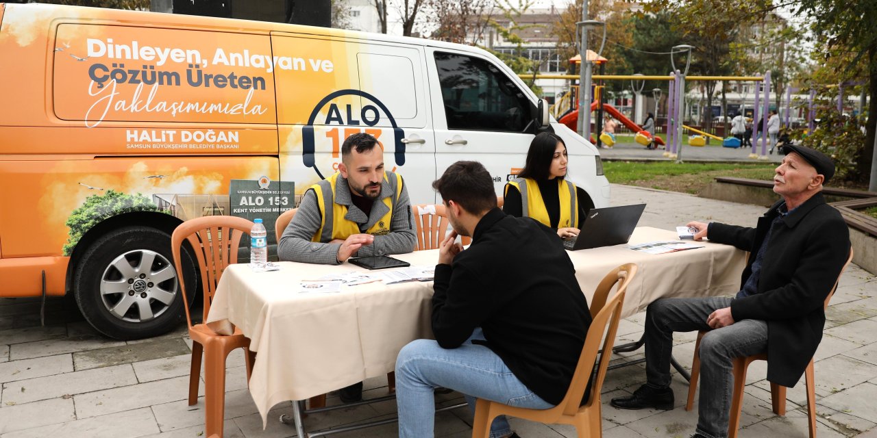 SBB ekipleri vatandaşları dinliyor