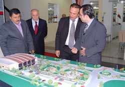 Canik'in üç boyutlu maketi yapıldı