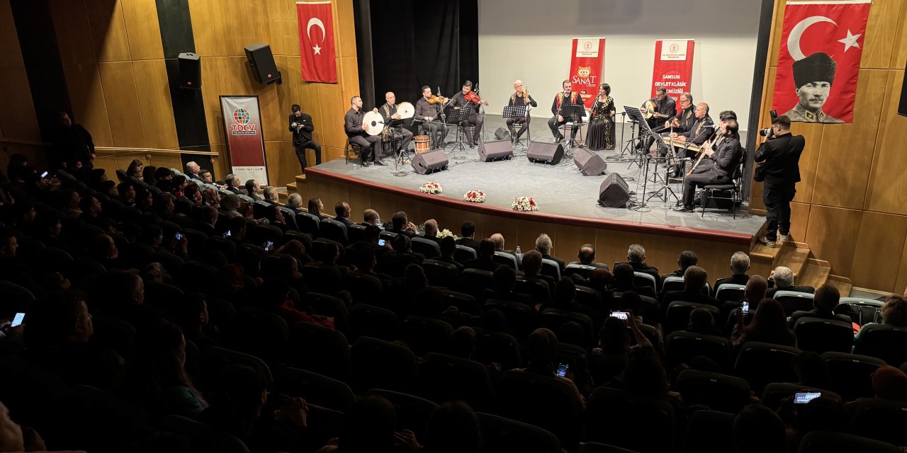 Samsun'da Türk Dünyası Topluluğu Konseri düzenlendi