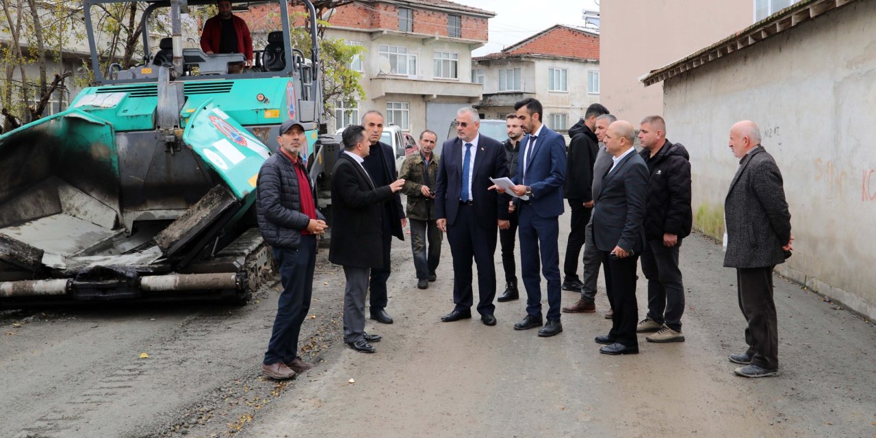 Kırsal mahallelerde çalışmalar sürüyor