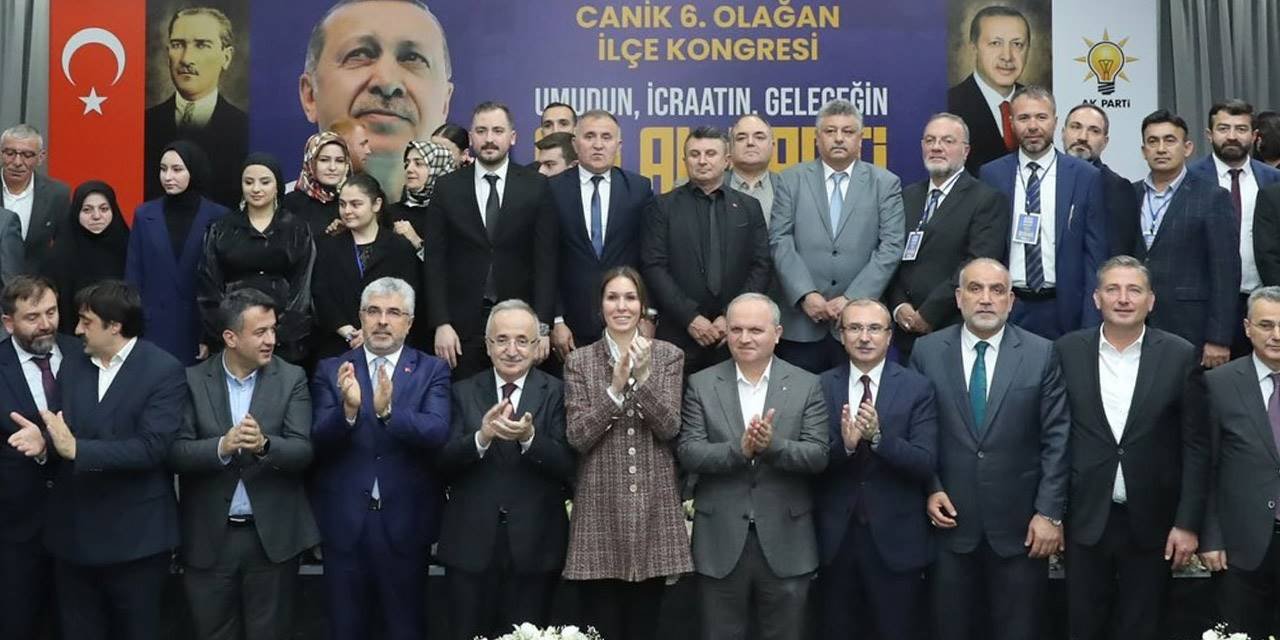 AK Parti Canik 6. Olağan İlçe Kongresi gerçekleştirildii