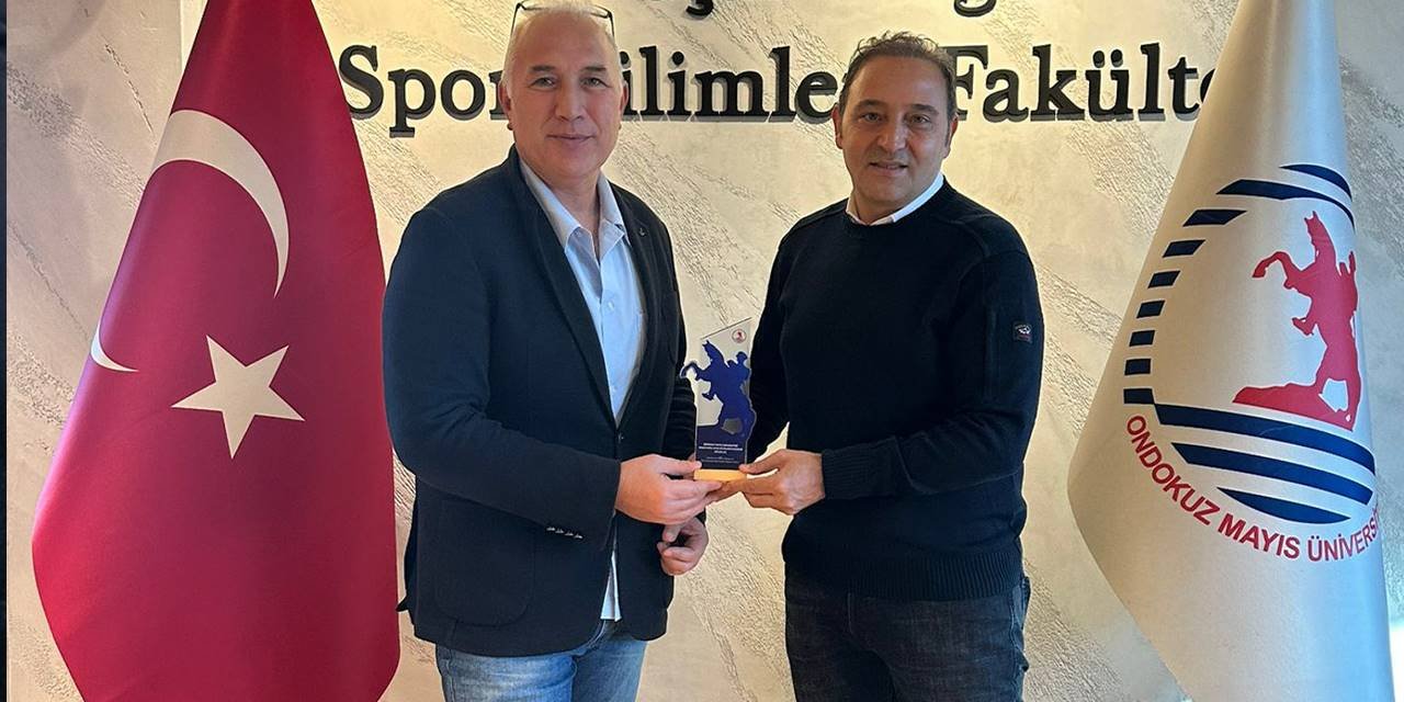 Samsunspor'dan Dekan Eliöz’e ziyaret