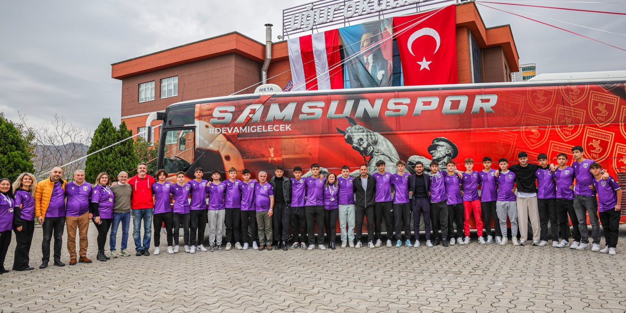 Uğur Okulları'nda Samsunspor coşkusu