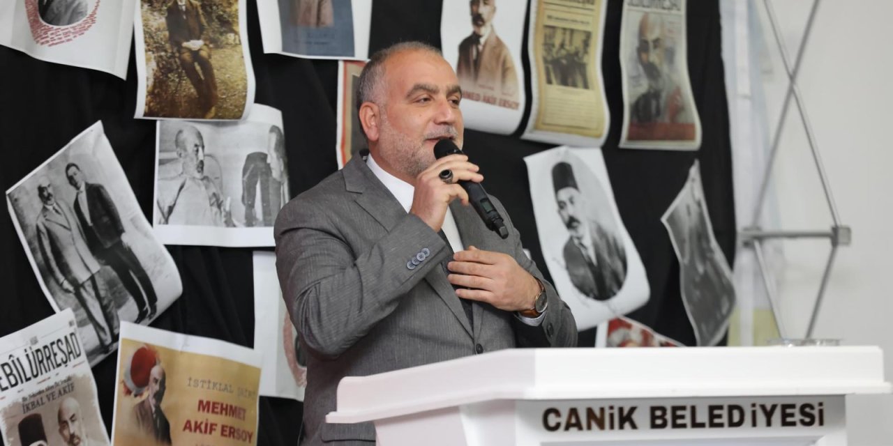 Canik'te İstiklal Şairi Mehmet Akif Ersoy'a vefa