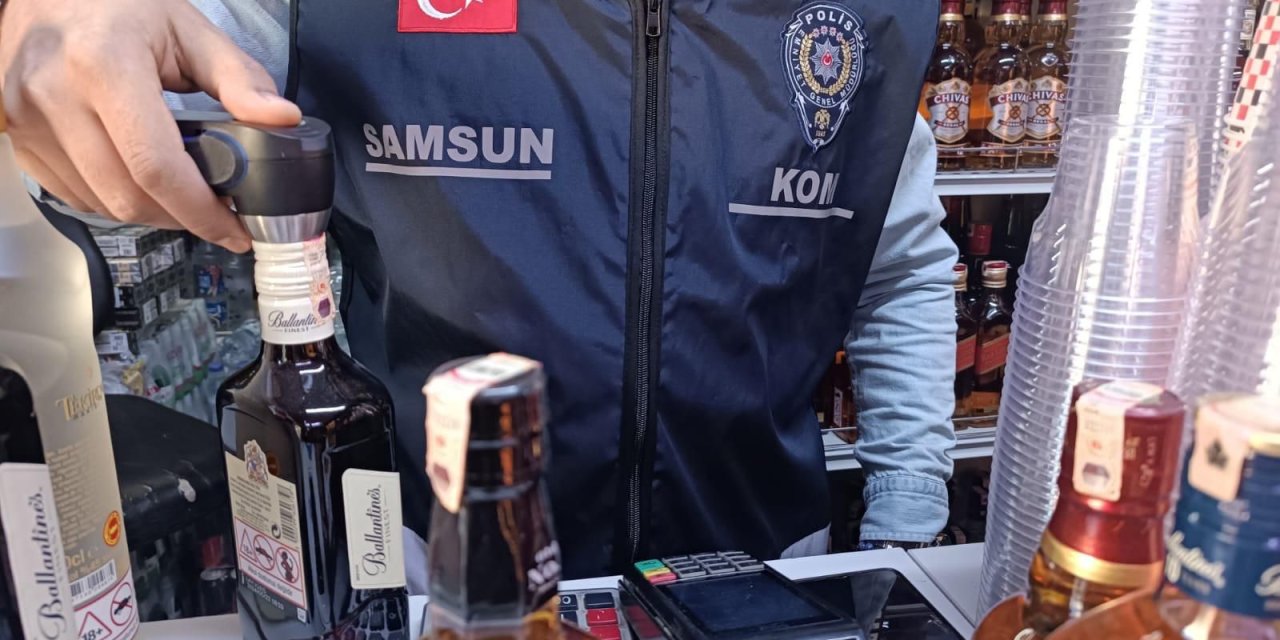 Samsun'da yılbaşı öncesi denetimler sıklaştı