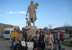 Turist rehberleri Sinopu gezdi