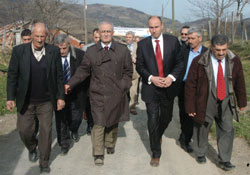 Togar ve Yılmaz köyleri gezdi