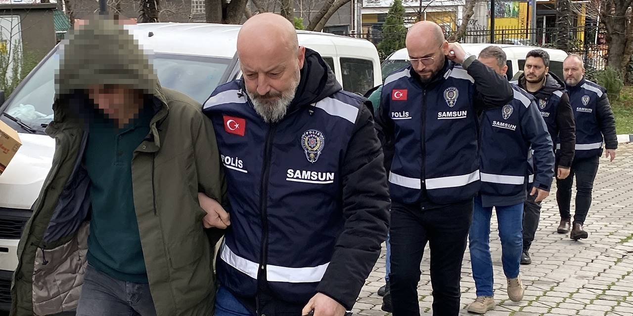 İlkadım'da 5 şüpheli gözaltına alındı