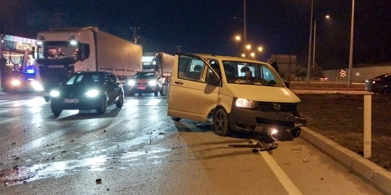 Trafik kazasında 7 kişi yaralandı