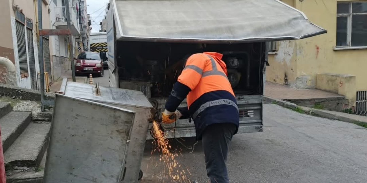 lkadım’da konteyner bakımı ile tasarruf