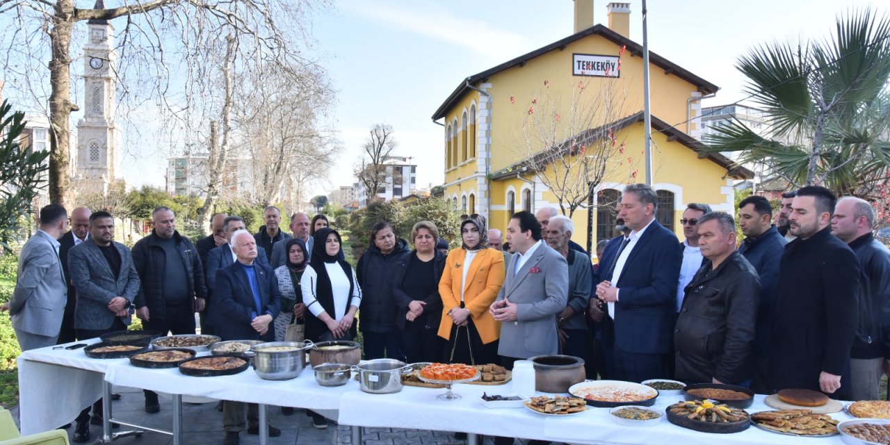 Tekkeköy’de yöresel lezzetler tanıtıldı