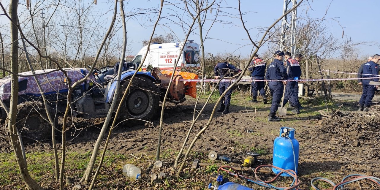 Tarlada çalışırken makineye kapılıp hayatını kaybetti!