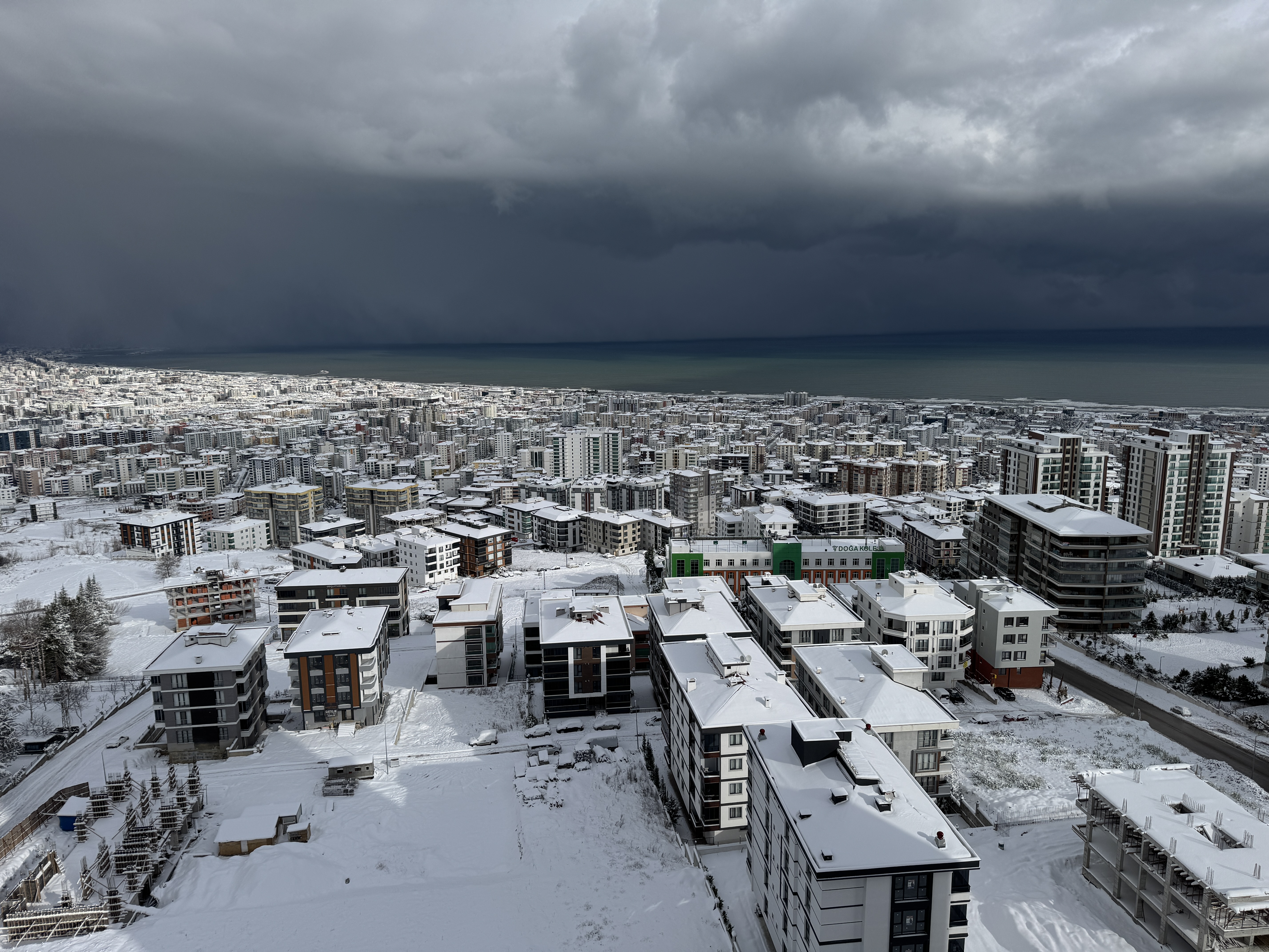 Samsun'da 42 yerleşim birimine ulaşım sağlanamıyor