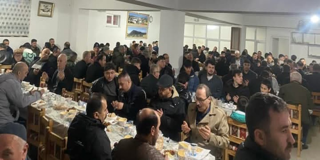 Kapaklı’daki hemşehrileriyle iftarda buluştu