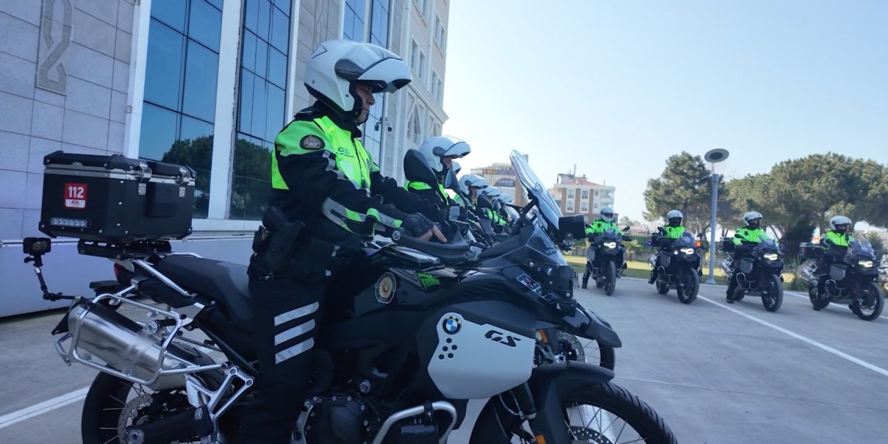 Şahinlere 11 yeni motosiklet teslim edildi