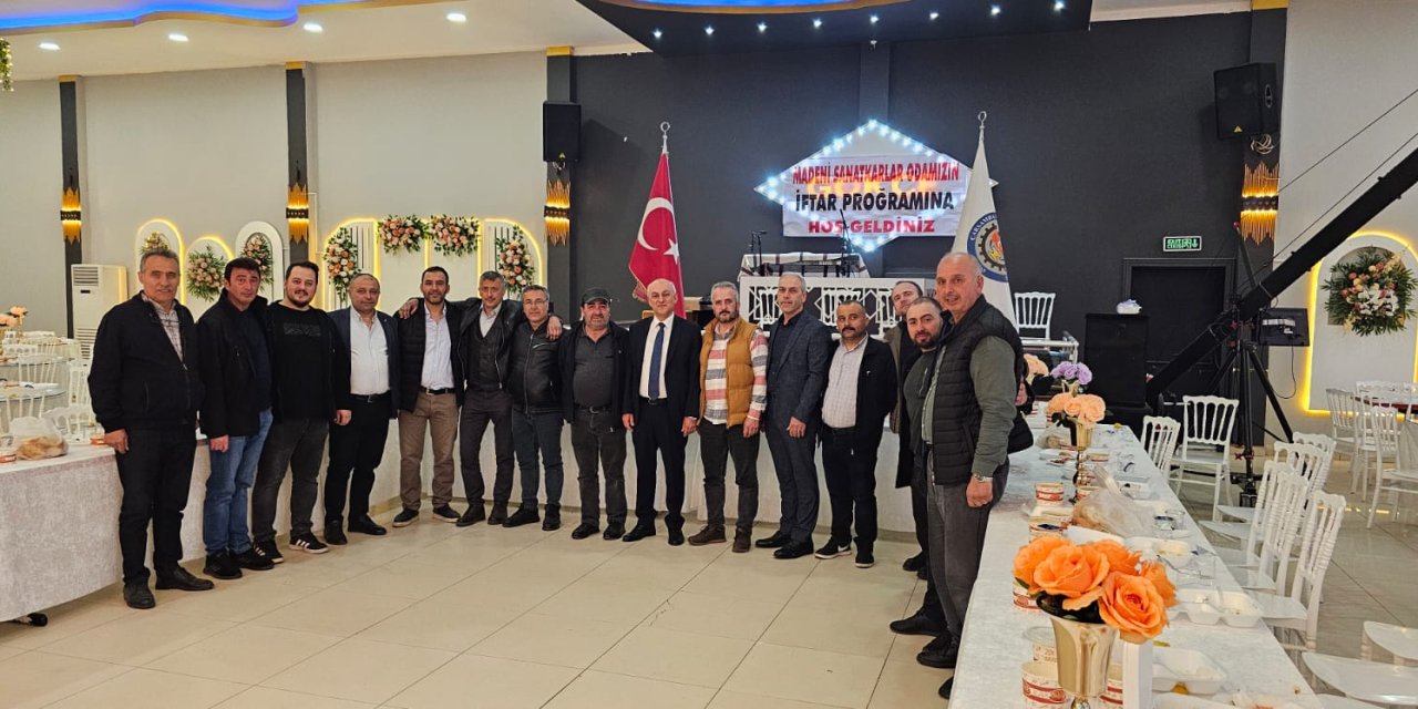 Çarşamba Madeni Sanatkarlar Odası’ndan iftar