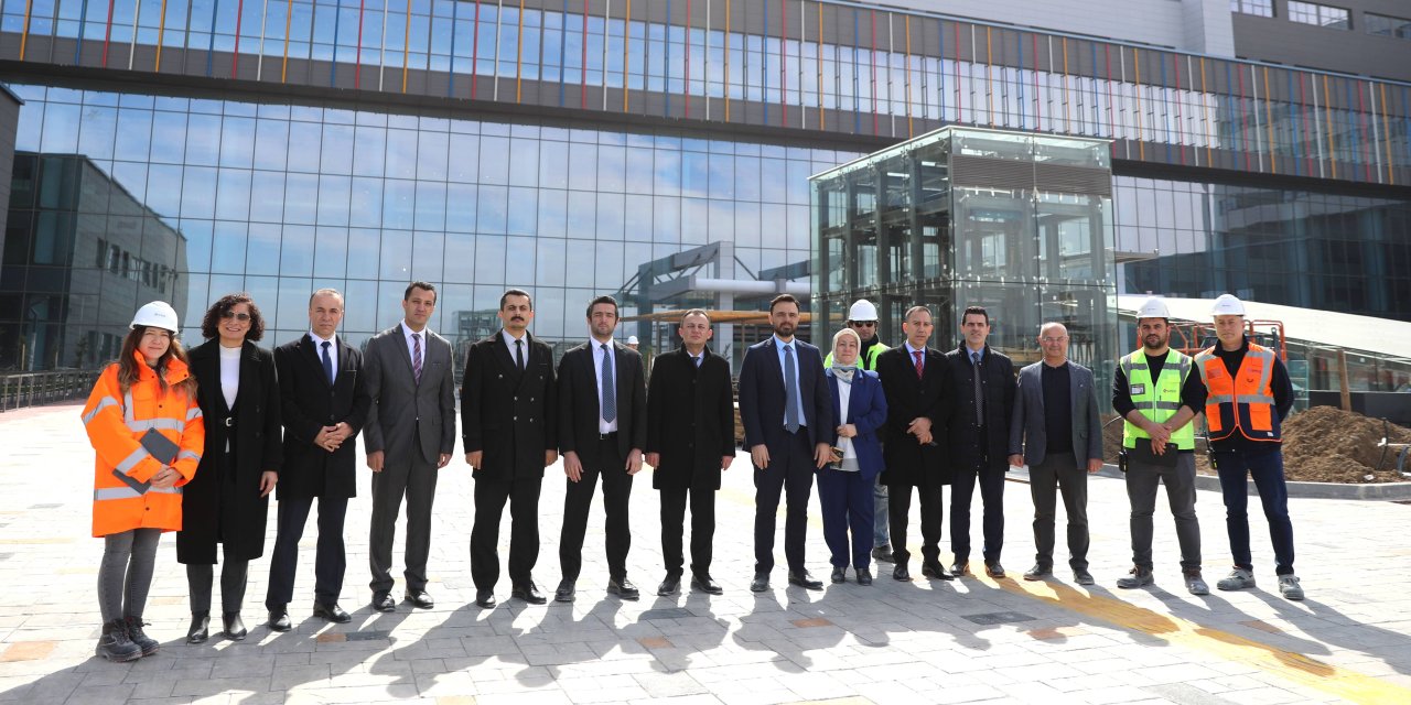 Şehir Hastanesi inşaatı yüzde 100'e yaklaştı