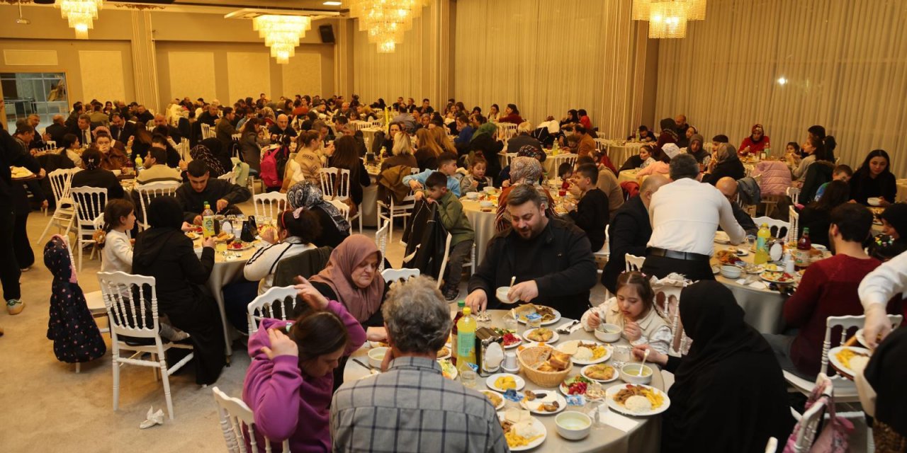 Özel çocuklar ve aileleri için iftar düzenlendi