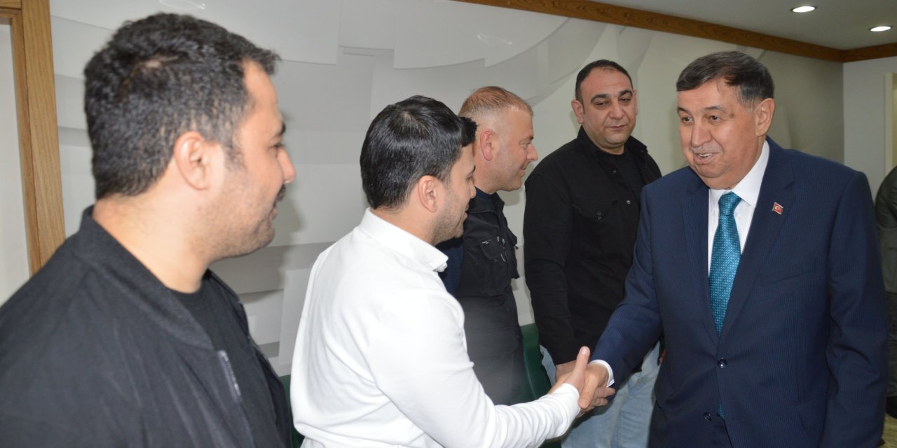 Havza'da bayramlaşma programı düzenlendi