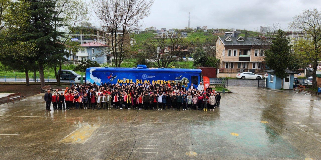 Mobil Bilim Merkezi'nin ilk durağı Samsun