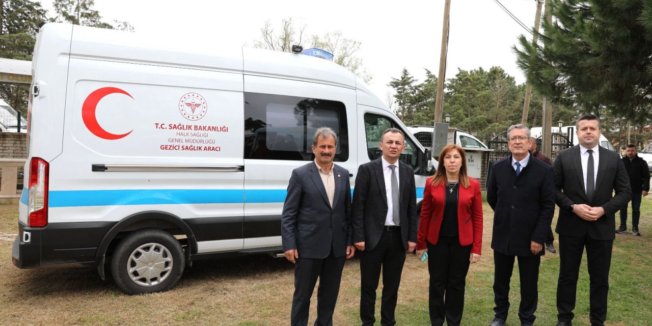 Mobil klinik hizmete başladı