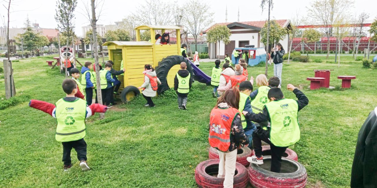 Çevre bilinci çocuklara eğitici etkinliklerle öğretiliyor