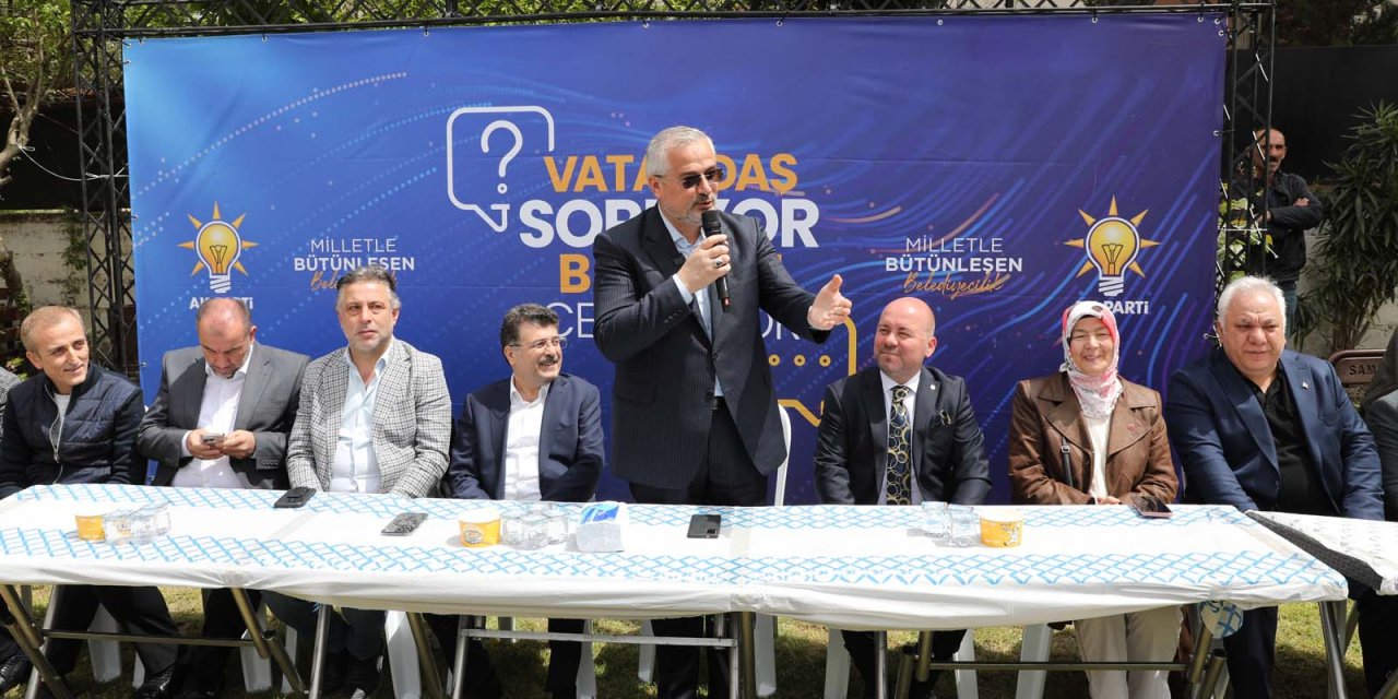 Vatandaş Soruyor, Başkan Cevaplıyor etkinliği gerçekleşti