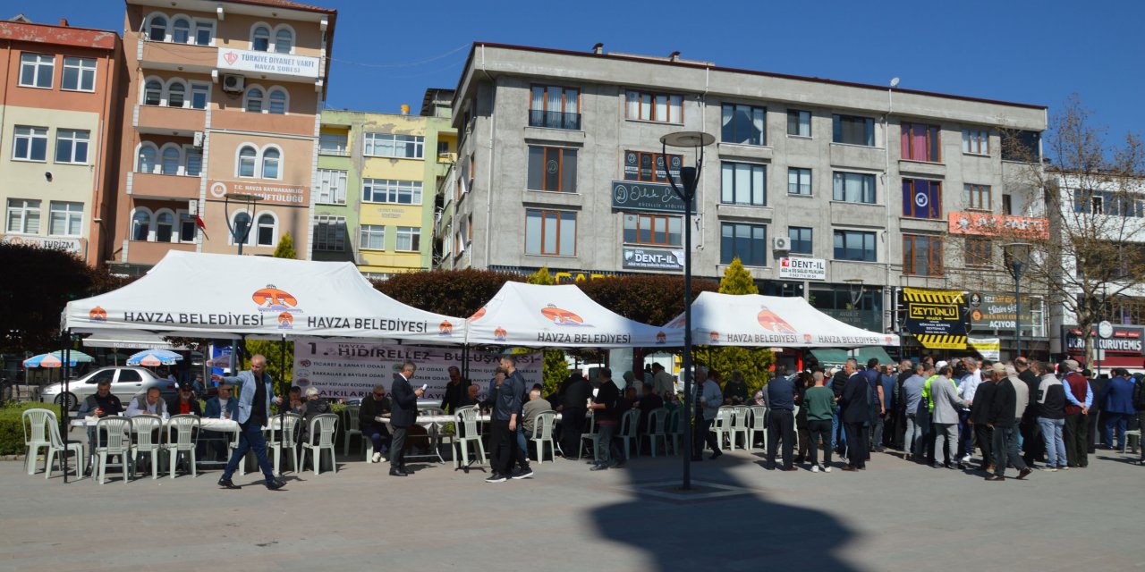Havza'da 1. Havza Hıdırellez Buluşması gerçekleştirildi