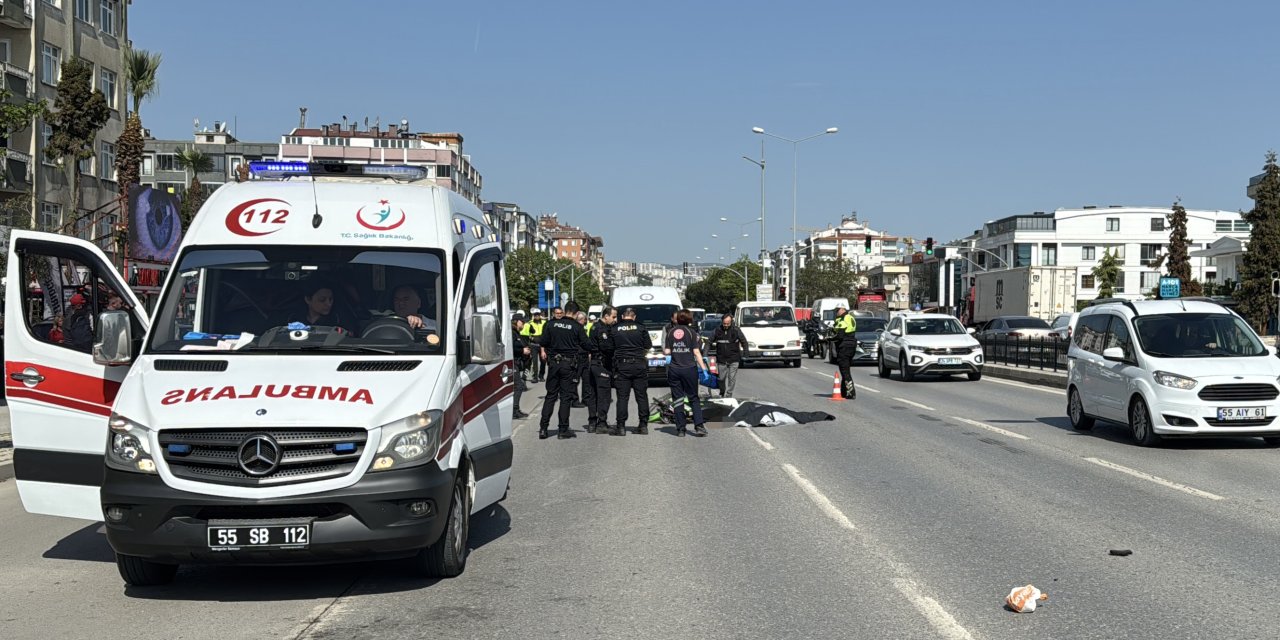 Tırla çarpışan motosikletin sürücüsü hayatını kaybetti