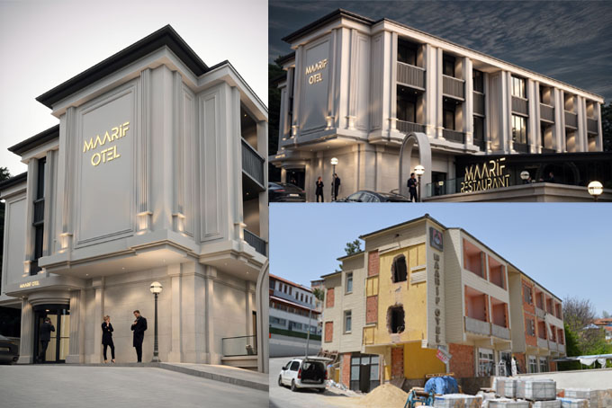 Havza Maarif Termal Otel’de işler hızlandı