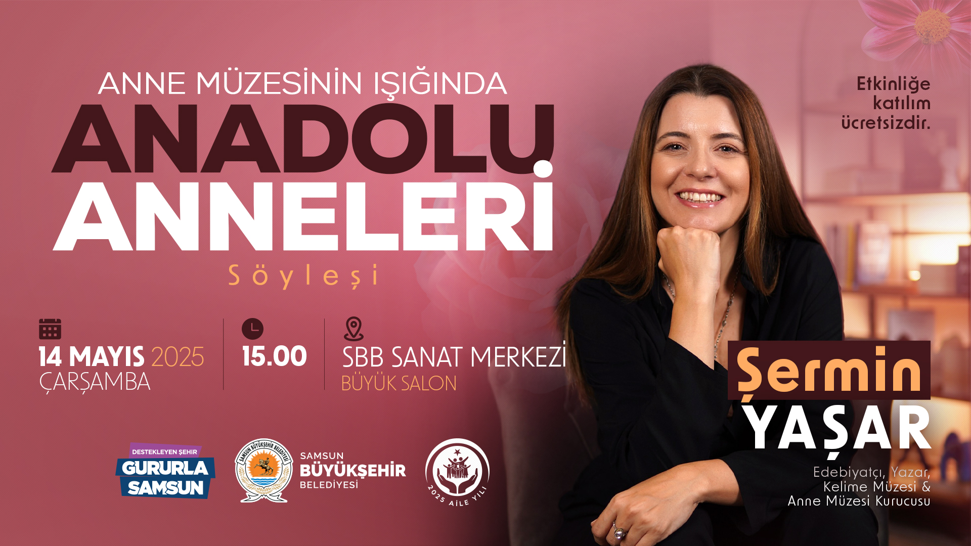 Şermin Yaşar Söyleşi Programına Geliyor