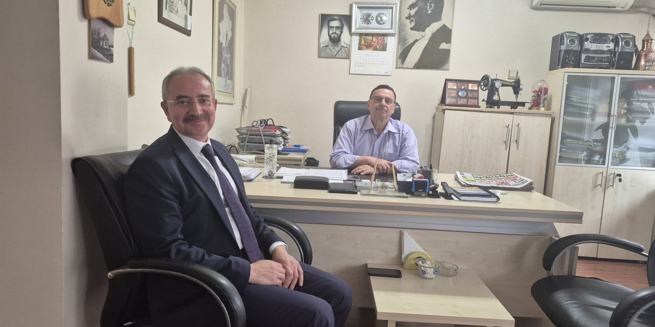 Başkan Dündar'dan Bahadır'a ziyaret