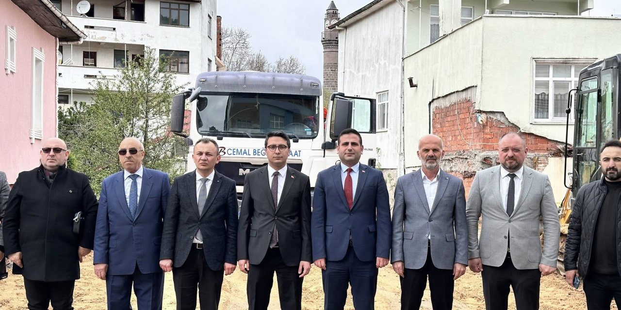 Ladik'te 112 Acil Çağrı Merkezi temeli atıldı
