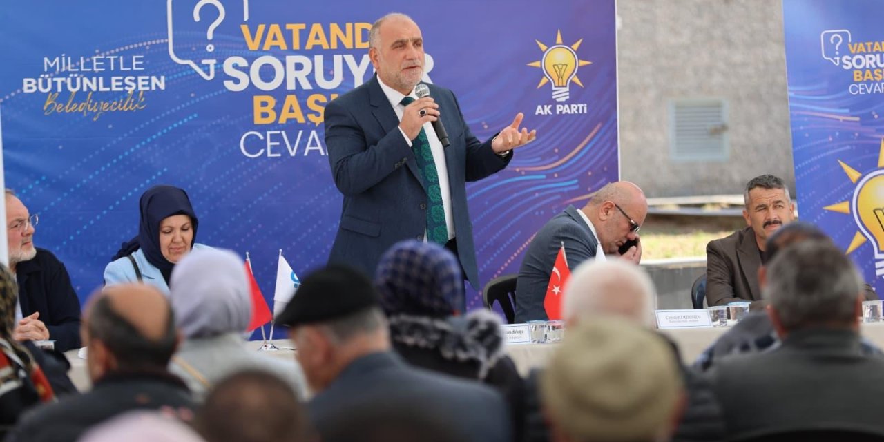 Talep ve önerileri yerinde dinliyor